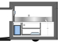 Preview: Aktion Retro Trailer PFR2216D mit Kühlschrank