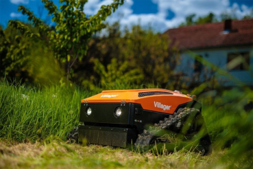 Raupenmäher Village Ferngesteuerter Mäher mit Hybrid Antrieb