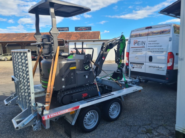 PKW Anhänger, Baumaschinenanhänger BUILDER 3 2615/2 S 2700 kg