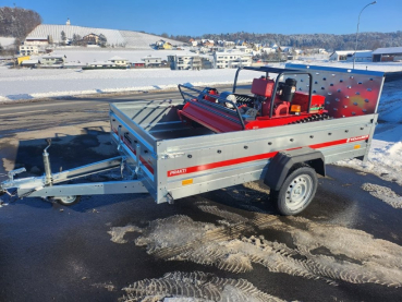 Frühjahrsaktion Schlegelmulcher mit PKW-Anhänger