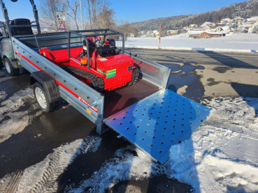 Frühjahrsaktion Schlegelmulcher mit PKW-Anhänger