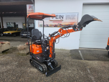 Aktionsangebot: Mini Microbagger  inkl. Schaufel 270mm  und Schnellkuppler