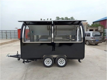 Retro Trailer PFR2820Wd, der kultige Food und Verkaufsanhänger mit Tandemachse