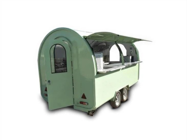 Retro Trailer PFR3020Wd, der kultige Food und Verkaufsanhänger mit Tandemachse