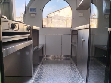 Kiosk  PFR2216K, der kultige Food und Verkaufskiosk