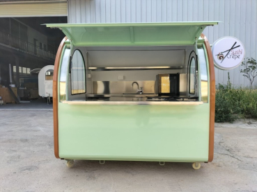 Kiosk  PFR2216K, der kultige Food und Verkaufskiosk
