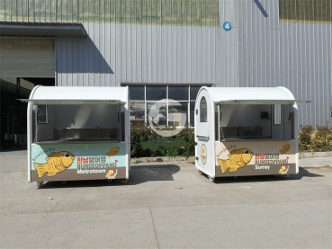 Kiosk  PFR2216K, der kultige Food und Verkaufskiosk