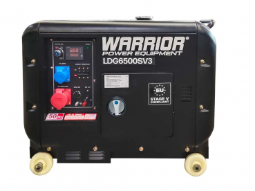 Champion Warrior Diesel 6,25 kVa Dieselgenerator, 3-phasig