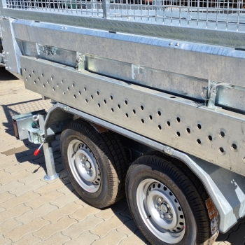 Muldenkipper Daltec Dumper 3.5 t - der Transporter für Profis
