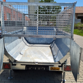 Muldenkipper Daltec Dumper 3.5 t - der Transporter für Profis