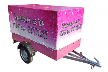 PKW Anhänger Böckmann TPV TL-EU2-Pulver Pink/Camo