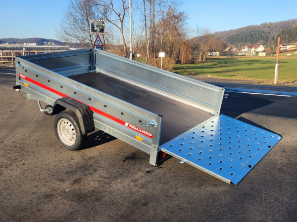 Pkw Anhänger, Tieflader Prakti 2615 750 kg