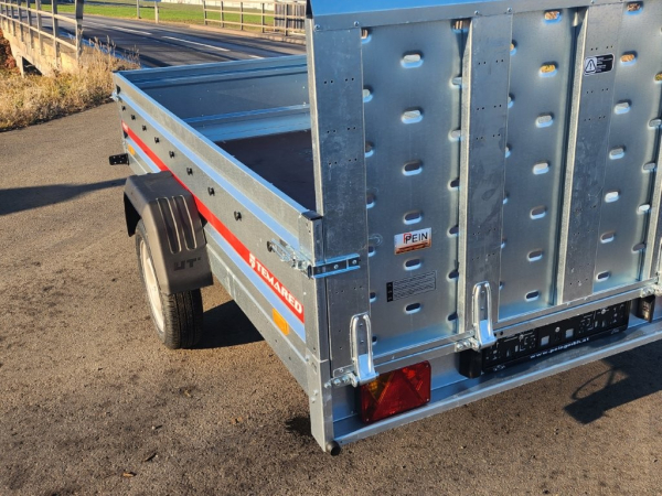 Pkw Anhänger, Tieflader Prakti 2615 750 kg