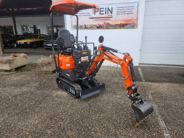 Aktionsangebot: Mini Microbagger  inkl. Schaufel 270mm  und Schnellkuppler