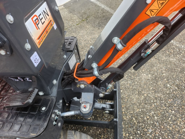 Aktionsangebot: Mini Microbagger  inkl. Schaufel 270mm  und Schnellkuppler