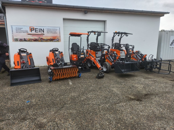 Aktionsangebot: Mini Microbagger  inkl. Schaufel 270mm  und Schnellkuppler