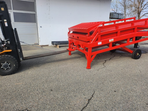 Mobile Klappbare Schwerlastrampe 8 To