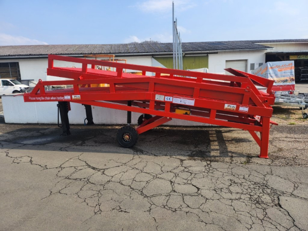 Mobile Klappbare Schwerlastrampe 8 To