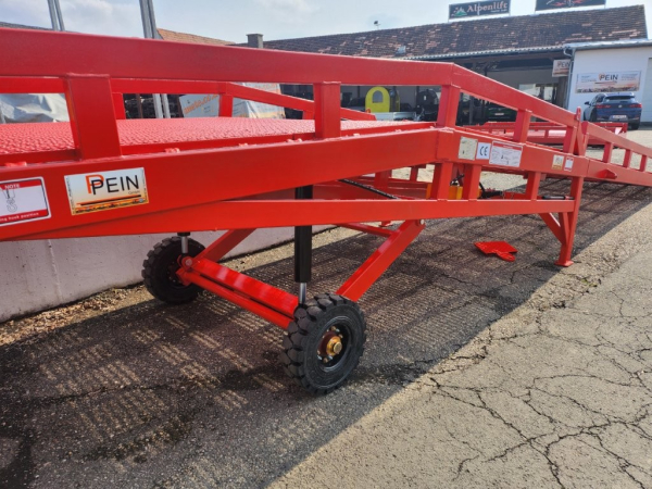 Mobile Klappbare Schwerlastrampe 8 To