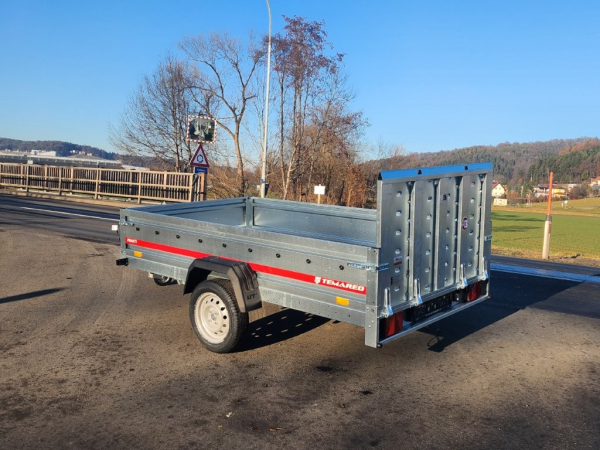 Pkw Anhänger, Tieflader Prakti 2615 750 kg