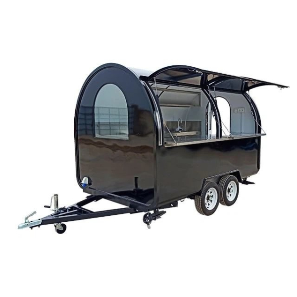 Retro Trailer PFR2820Wd, der kultige Food und Verkaufsanhänger mit Tandemachse