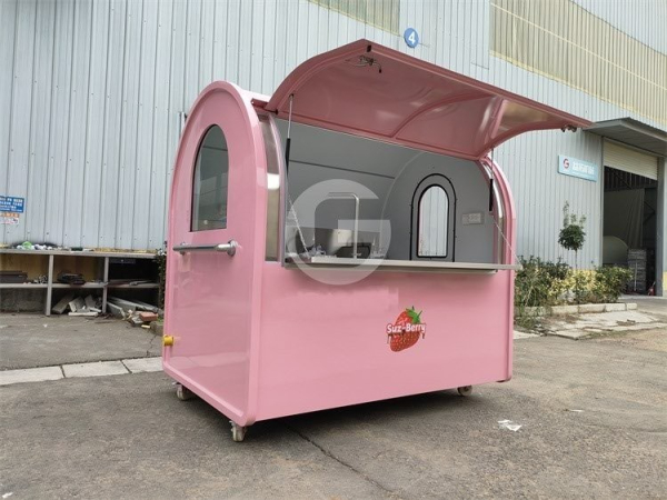 Kiosk  PFR2216K, der kultige Food und Verkaufskiosk